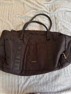 Bagsmart Large Black Quilted Travel Duffel Bag